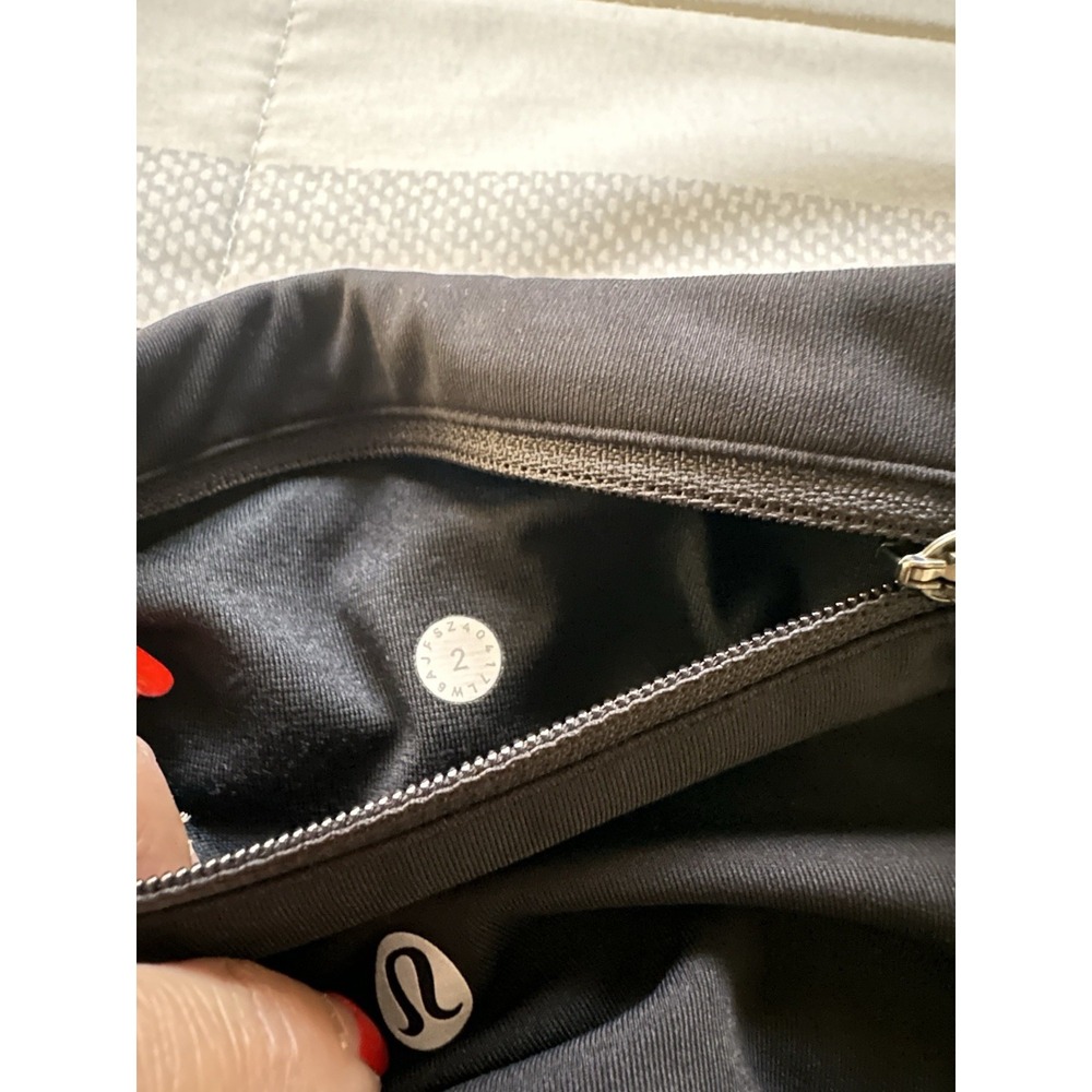 Lululemon Leggings Bundle Set of 5 Lot Black All Size 2 Cropped Mesh Back Pocket - Picture 12 of 16